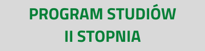 program studiów II stopnia